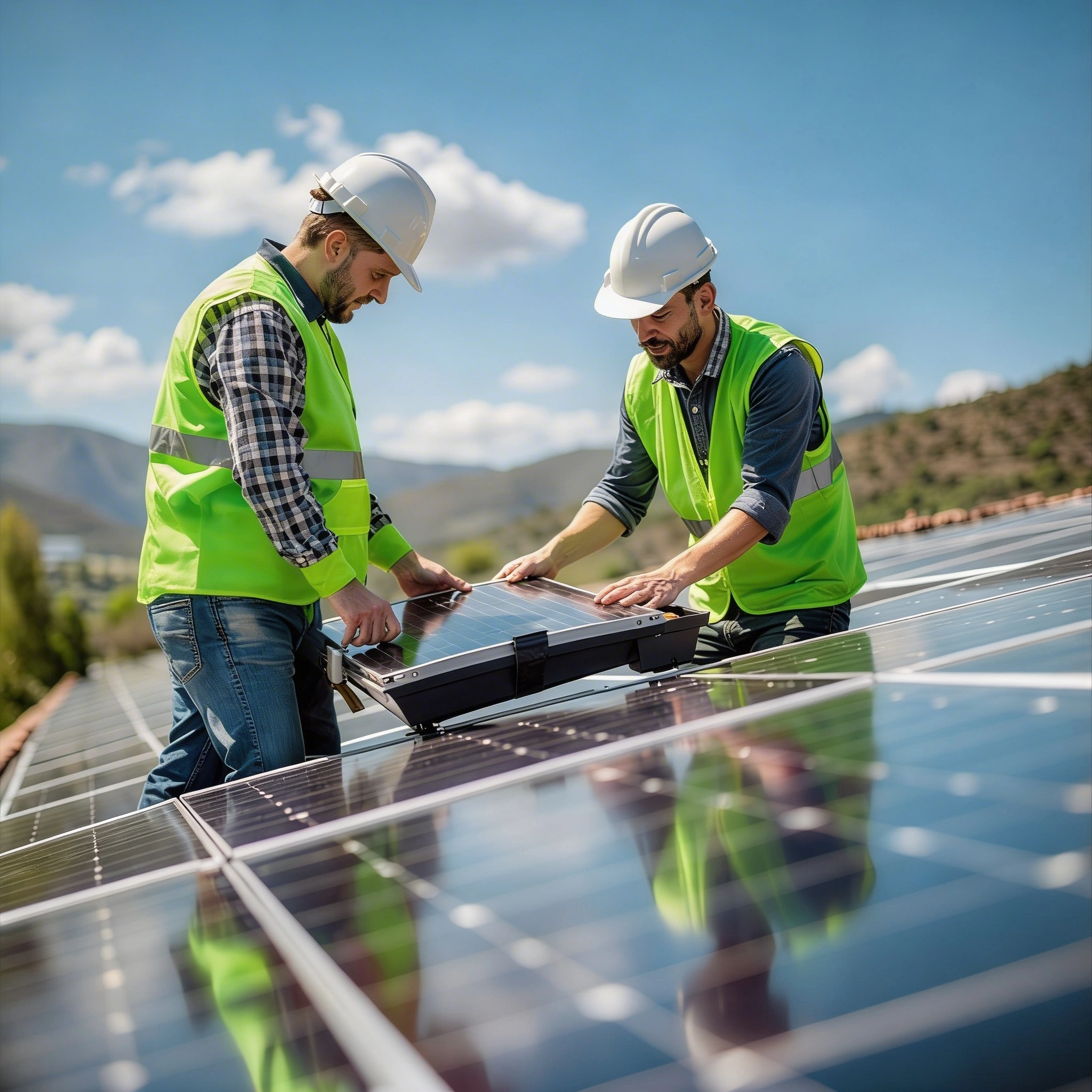Solar panel installation on residential rooftop in Los Angeles by Solar Panel Pro LA