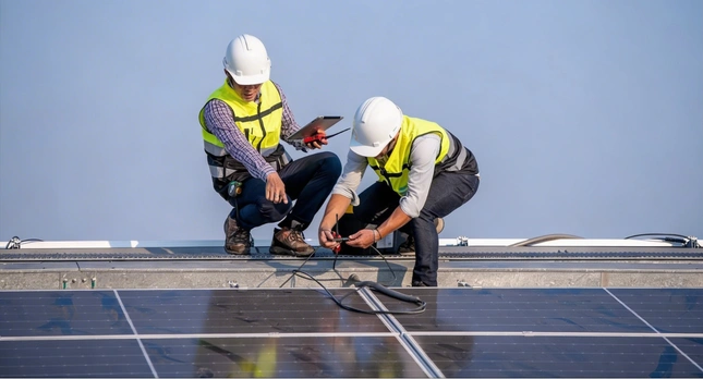 Solar energy performance check and cleaning in Los Angeles by Solar Panel Pro LA